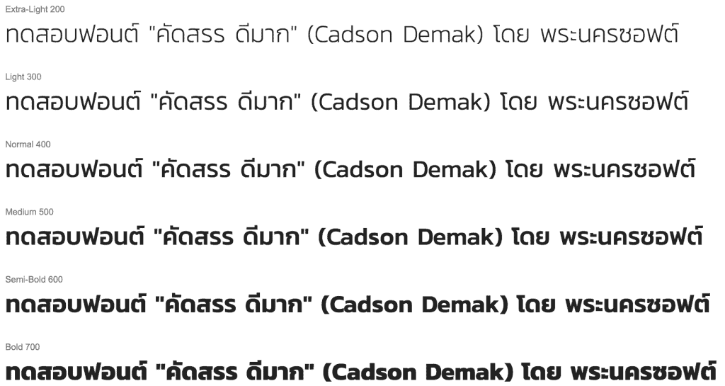 แจกฟอนต์ 22คัดสรร ดีมาก22 Cadson Demak 1024x545 1
