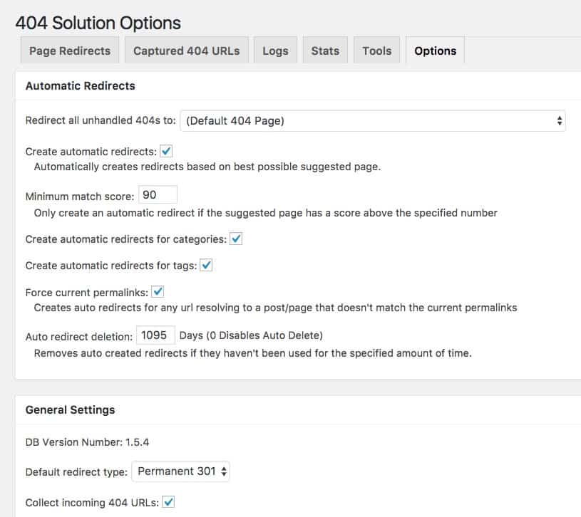 แนะนำ Plugin 404 Solution เพื่อจับการ Error 404 ของ WordPress 404 solution screenshot 1 1